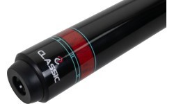 Billiard cue, Pool, Classic Speed C-01, Carbon, leather wrap, fits Uni-Lock