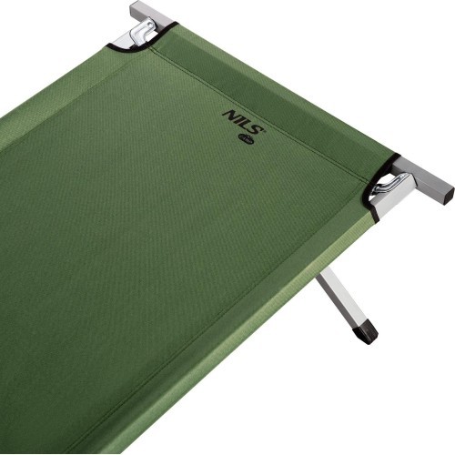 NC2756 FOLDING CAMP BED GREEN 200 CM NILS CAMP