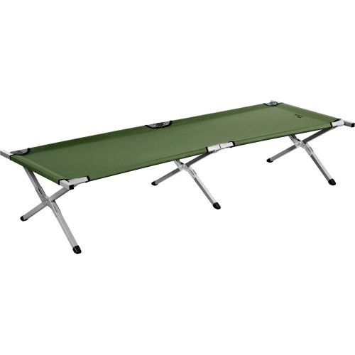 Складная кемпинговая кровать Nils Camp NC2756, зелёная, 200 см