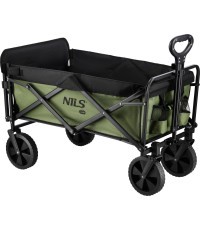 Vežimėlis Nils Camp NC2602, 150 l, žalias