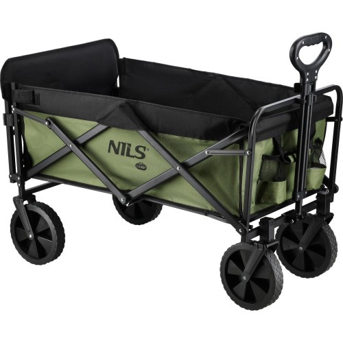 Vežimėlis Nils Camp NC2602, 150 l, žalias