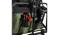 Vežimėlis Nils Camp NC2602, 150 l, žalias