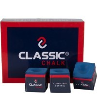 Biliardo kreida Classic, mėlyna, 12 vnt.