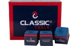 Cue Chalk, Classic, Blue, 12 pc. Pack