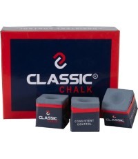 Biliardo kreida Classic, pilka, 12 vnt.