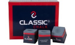 Biliardo kreida Classic, pilka, 12 vnt.