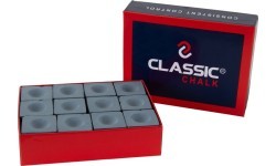 Cue Chalk, Classic, Grey, 12 pc. Pack