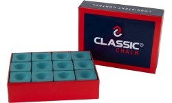 Cue Chalk, Classic, Green, 12 pc. Pack