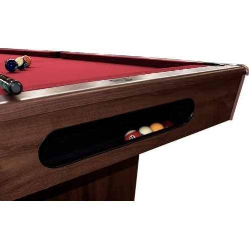 Billiard Table, Pool, Triumph Plus, Brown, 7 ft., Clubtuch gelbgrün
