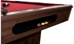Бильярдный стол Triumph Plus, Pool, коричневый, 7 футов, жёлто-зелёное сукно
