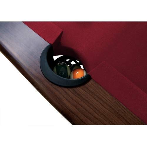 Billiard Table, Pool, Triumph Plus, Brown, 7 ft., Clubtuch gelbgrün