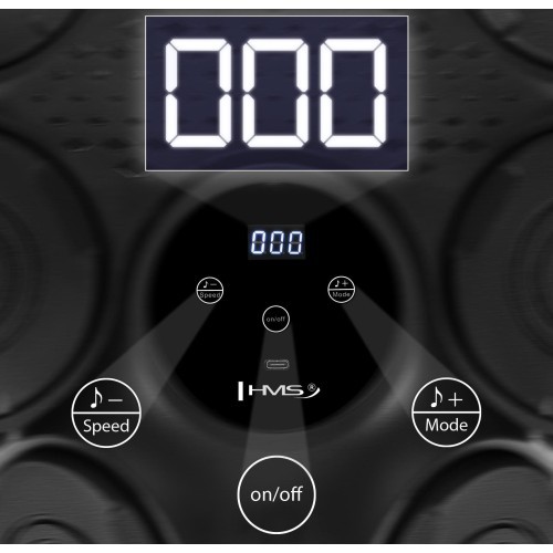 INTELLIGENT MUSIC BOXING MACHINE WITH BLUETOOTH AND BOXING GLOVES TB30 HMS