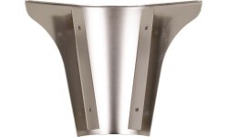 Billiard Table Low Corner Set, Pool, for Dynamic IV, shining silver, 4 pcs