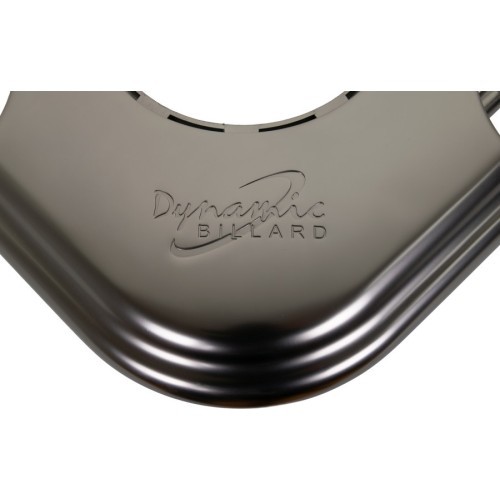 Billiard Table Corner Set, Pool, for Dynamic IV, gunmetal, 4+2