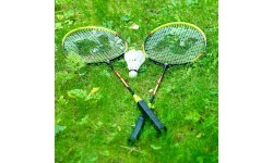 NRZ204 BADMINTON SET + COVER NILS