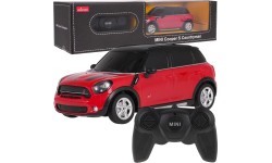Nuotoliniu būdu valdomas automobilis Rastar Mini Countryman 1:24, raudonas