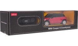 Nuotoliniu būdu valdomas automobilis Rastar Mini Countryman 1:24, raudonas