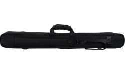 Biliardo lazdų minkštas dėklas Classic Strikebag, juodas, 2/4, 83 cm