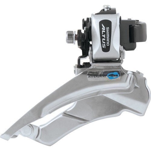 Передний переключатель Shimano Altus FD-M313 3x7/8 скоростей, Dual Pull, 34.9 / 31.8 / 28.6 мм, 48T