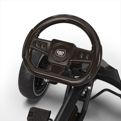 EXIT Foxy pedalinis kartingas - Espresso Black