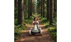 Minamas kartingas EXIT Foxy, retro žalias