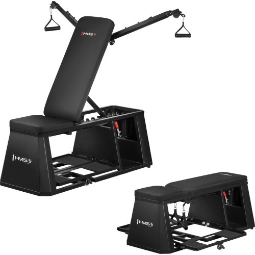 ADJUSTABLE WEIGHT BENCH WITH STORAGE AND CHEST FLY ARMS LM4012 HMS