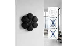 INTERACTIVE BOXING TARGET WITH BLUETOOTH, MUSIC AND GLOVES TB12 HMS