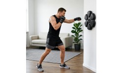 INTERACTIVE BOXING TARGET WITH BLUETOOTH, MUSIC AND GLOVES TB12 HMS