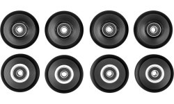 Replacement Wheels for the Sliding Platform of the inSPORTline Comfolder & Comfolder EVO Pilates Reformer – 8 Pcs.