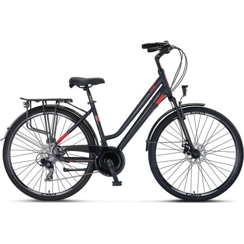 UMIT Ventura 28" 21-speed size 18" (46 cm) (black/red)