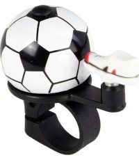 Dviračio skambutis Fischer Football (balta/juoda)