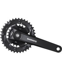 Передний блок звёзд Shimano FC-MT101 // 2-скоростной, 36-22T, 170 мм