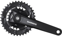 Priekinis žvaigždžių blokas Shimano FC-MT101 // 2-speed, 36-22T, 170 mm