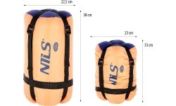 NC2007 ORANGE SLEEPING BAG JUNIOR NILS CAMP