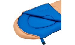 NC2007 ORANGE SLEEPING BAG JUNIOR NILS CAMP