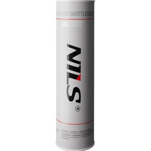 Нейлоновые воланы для бадминтона NILS NBL6026, разноцветные, 6 шт.