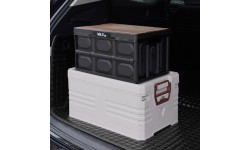 NCB4005 FOLDING CAMPING BOX WITH 2-IN-1 TABLE FUNCTION 20L NILS CAMP