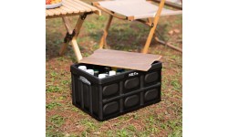 NCB4005 FOLDING CAMPING BOX WITH 2-IN-1 TABLE FUNCTION 20L NILS CAMP