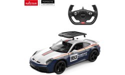 Nuotoliniu būdu valdomas automobilis 1:14 Porsche 911 Dakar Performance RASTAR
