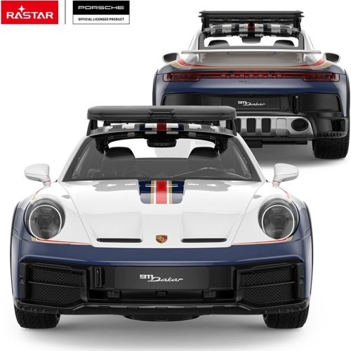 Nuotoliniu būdu valdomas automobilis 1:14 Porsche 911 Dakar Performance RASTAR