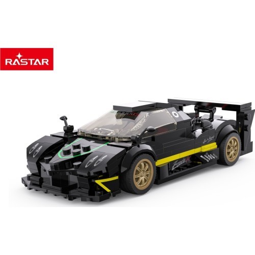Car 1:28 Pagani Zonda R Blocks Black RASTAR