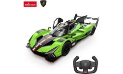 Nuotoliniu būdu valdomas automobilis 1:14 Lamborghini SC63 žalias RASTAR