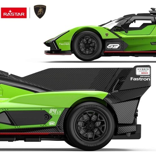Nuotoliniu būdu valdomas automobilis 1:14 Lamborghini SC63 žalias RASTAR