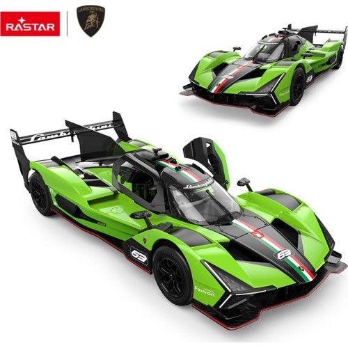 Nuotoliniu būdu valdomas automobilis 1:14 Lamborghini SC63 žalias RASTAR