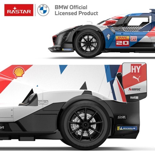 Nuotolinio valdymo automobilis RASTAR BMW M Hybrid V8 1:14, baltas