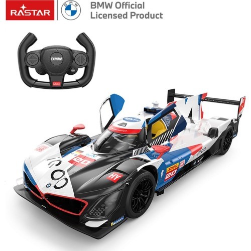 Nuotolinio valdymo automobilis RASTAR BMW M Hybrid V8 1:14, baltas