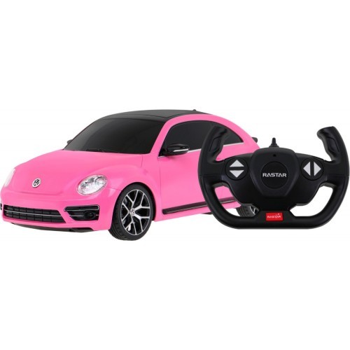 Радиоуправляемый Volkswagen Beetle 1:14 RASTAR, розовый