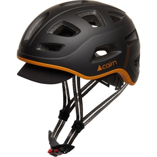 Cairn Quartz LED USB Helmet Matte Black