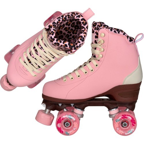 Chaya Miyu Pink Leopard quad riedučiai