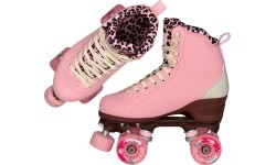 Chaya Miyu Pink Leopard quad riedučiai